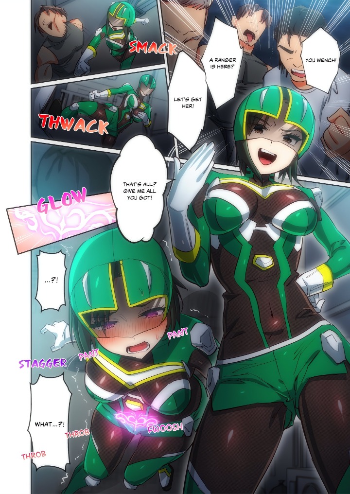 Pitiful Ranger Pink: I’m Such a Disgrace, but It Feels So Good! (Uncensored) Chapter 15 - Page 2