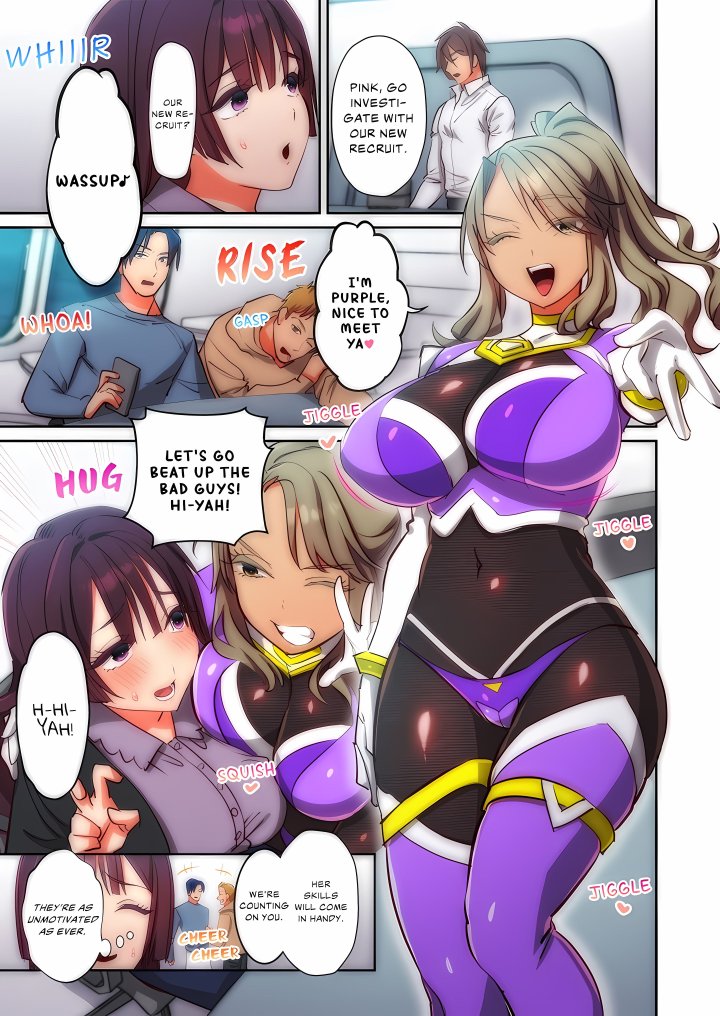 Pitiful Ranger Pink: I’m Such a Disgrace, but It Feels So Good! (Uncensored) Chapter 20 - Page 3