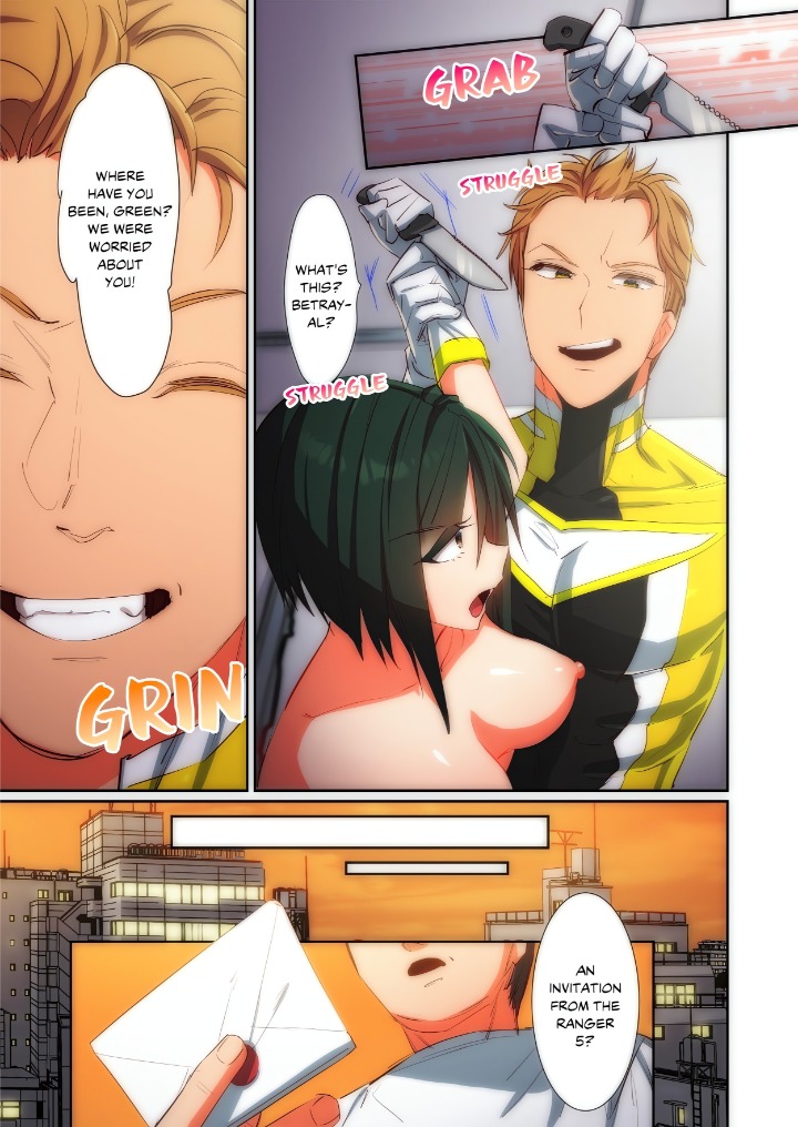 Pitiful Ranger Pink: I’m Such a Disgrace, but It Feels So Good! (Uncensored) Chapter 7 - Page 5