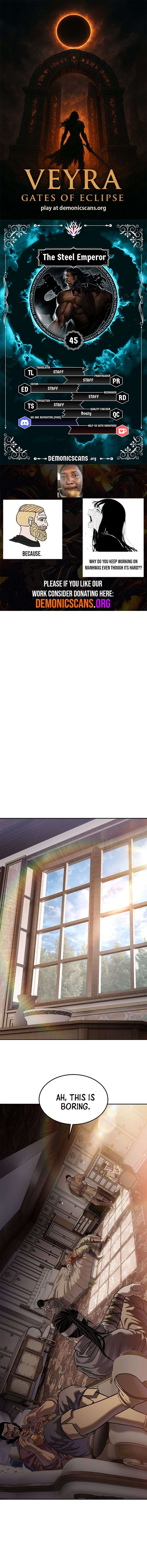 The Steel Emperor Chapter 45 - Page 1