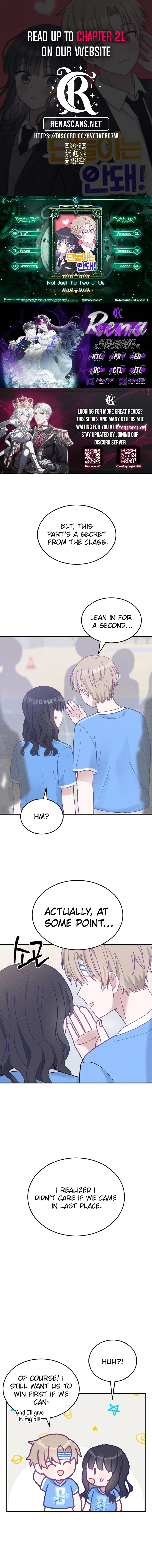 Not Just the Two of Us Chapter 14 - Page 1