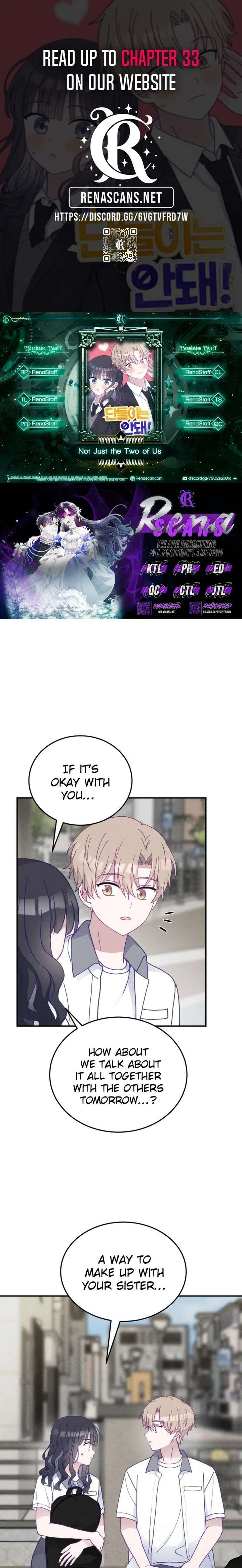 Not Just the Two of Us Chapter 24 - Page 1