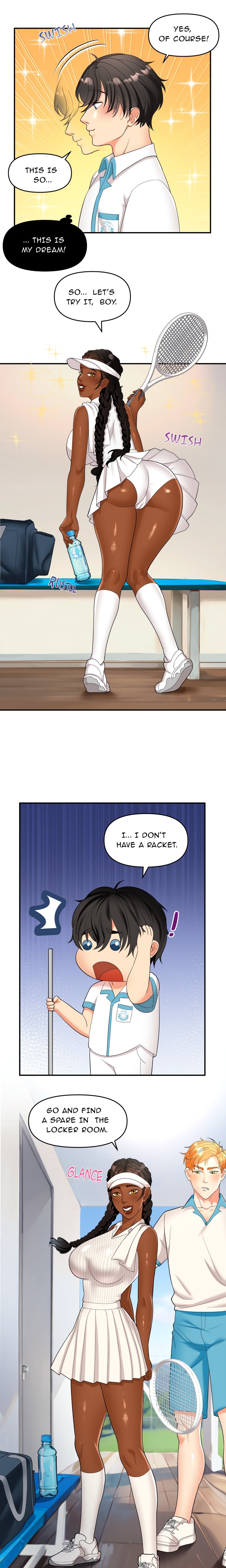 Huge Tennis (Uncensored) Chapter 2 - Page 1
