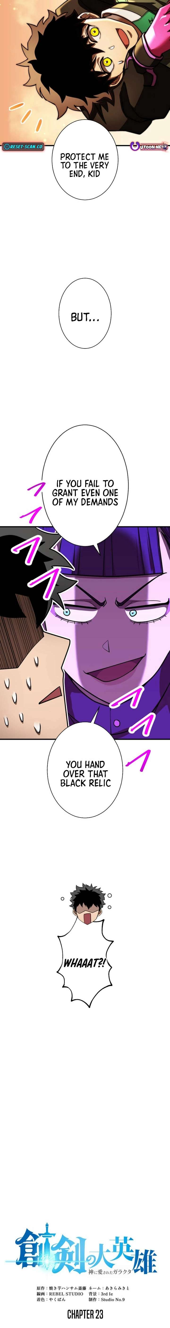 The Sword-Forging Great Hero: The Scrap Favored by the Gods Chapter 23 - Page 2