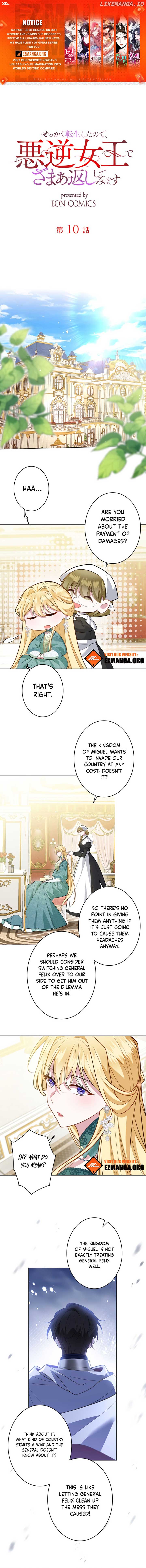 Reincarnated As the Villain Queen to Get My Revenge Chapter 10 - Page 1