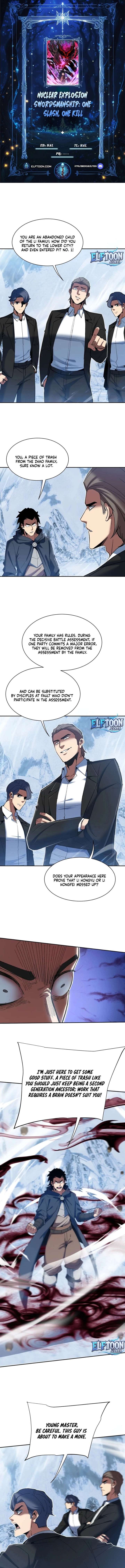 Nuclear Slash Technique: One Hit, One Kill Chapter 25 - Page 1