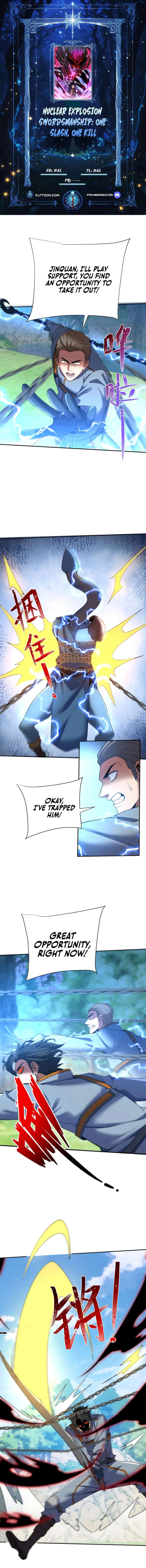 Nuclear Slash Technique: One Hit, One Kill Chapter 38 - Page 1