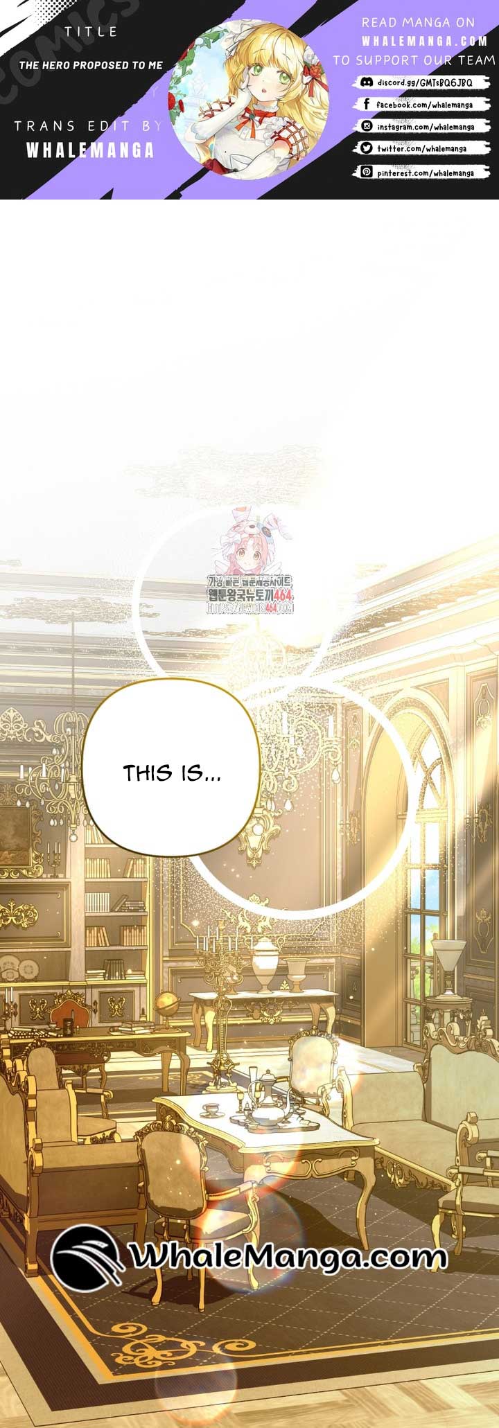 The hero proposed to me Chapter 33 - Page 1