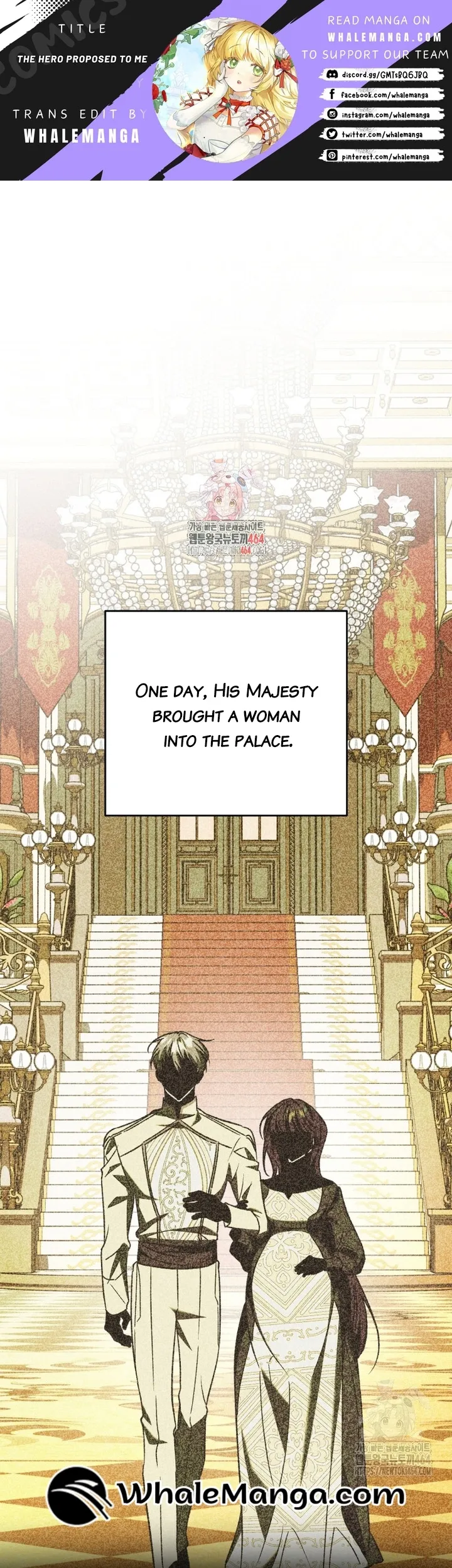 The hero proposed to me Chapter 34 - Page 1