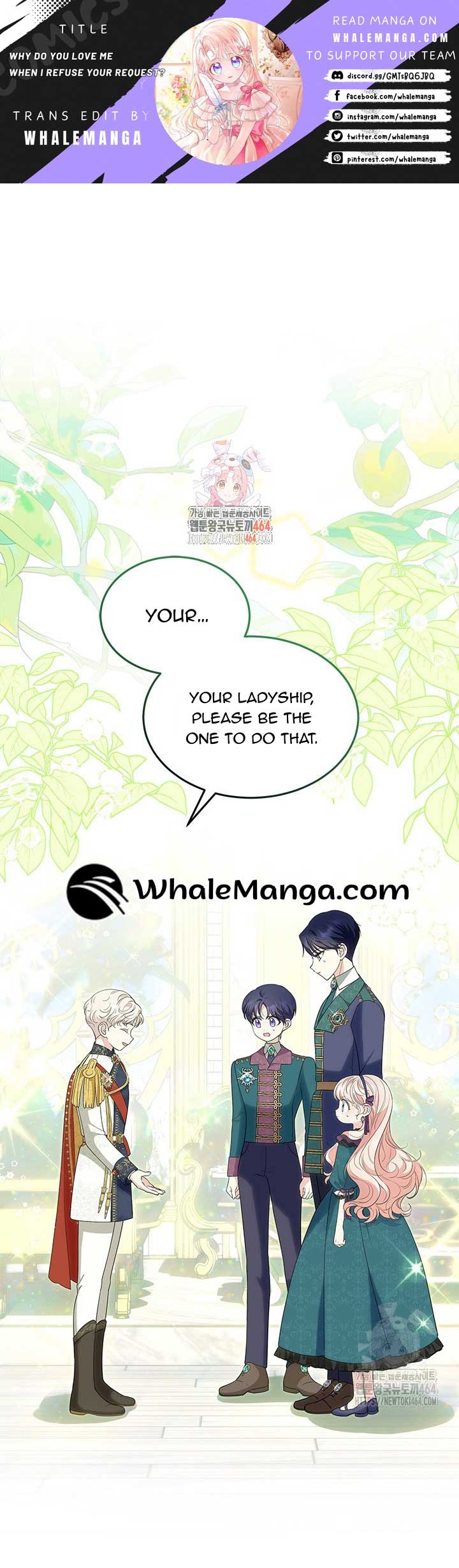 Why Do You Love Me When I Refuse Your Request? Chapter 34 - Page 1