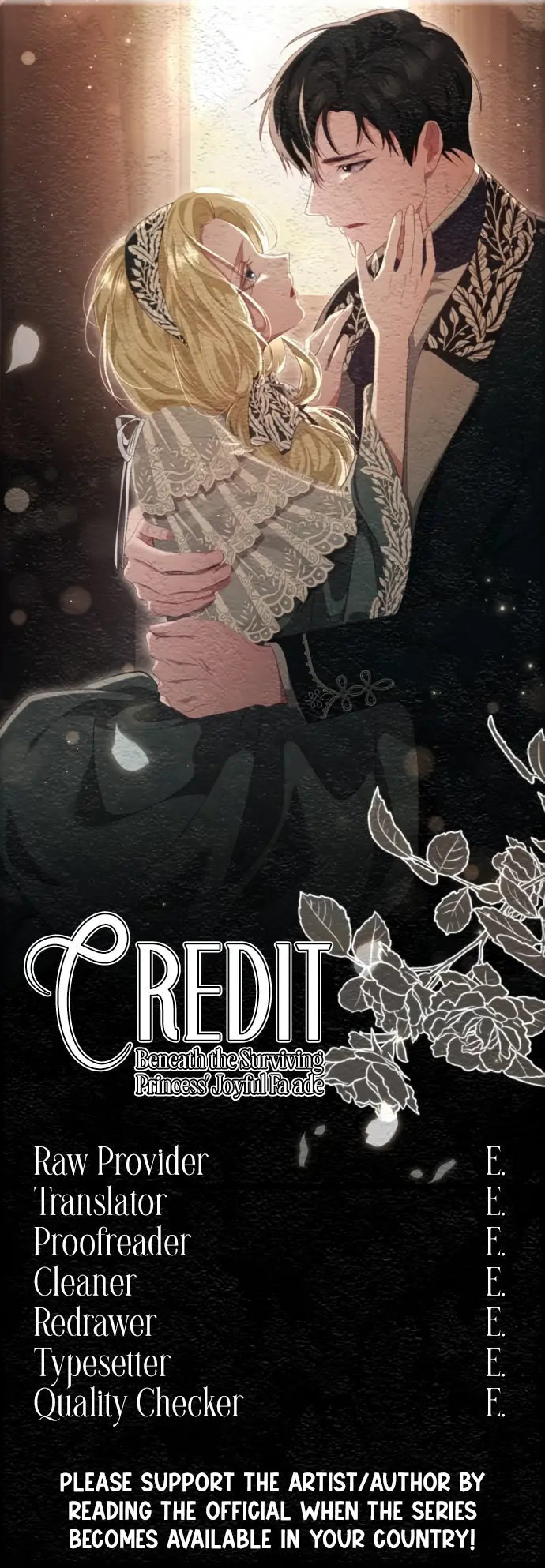 Beneath the Surviving Princess Joyful Facade Chapter 39 - Page 1