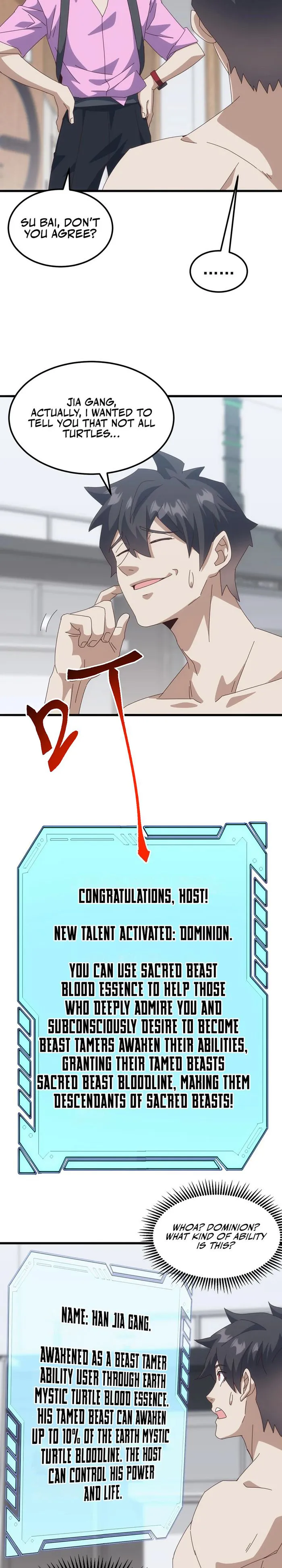 Domestication of Divine Beasts at the Beginning Chapter 23 - Page 6