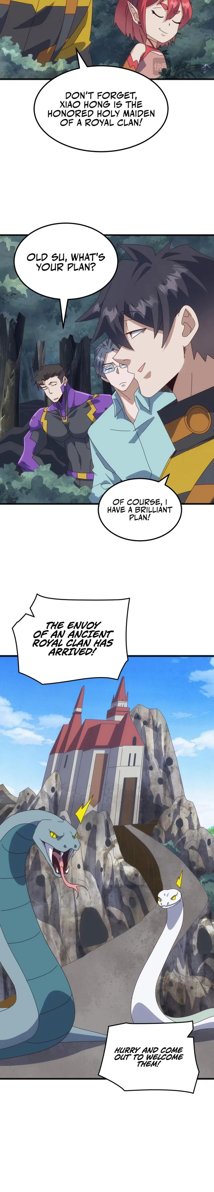 Domestication of Divine Beasts at the Beginning Chapter 35 - Page 7