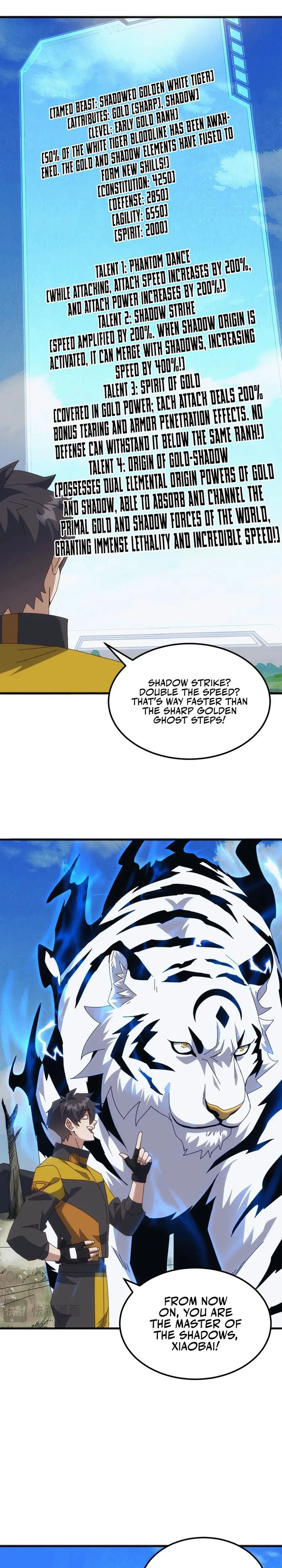 Domestication of Divine Beasts at the Beginning Chapter 37 - Page 3