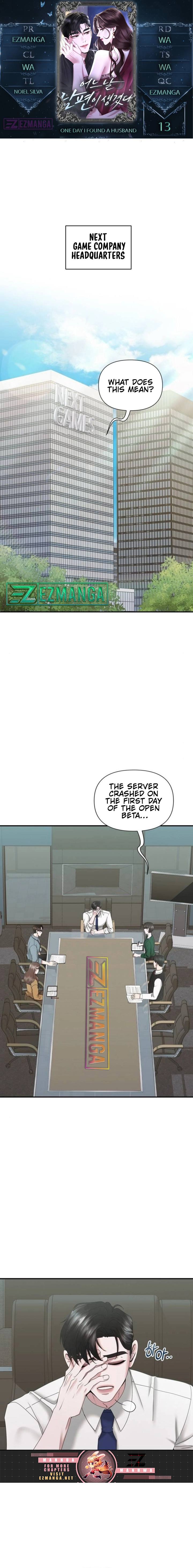 One Day I Found a Husband Chapter 13 - Page 1