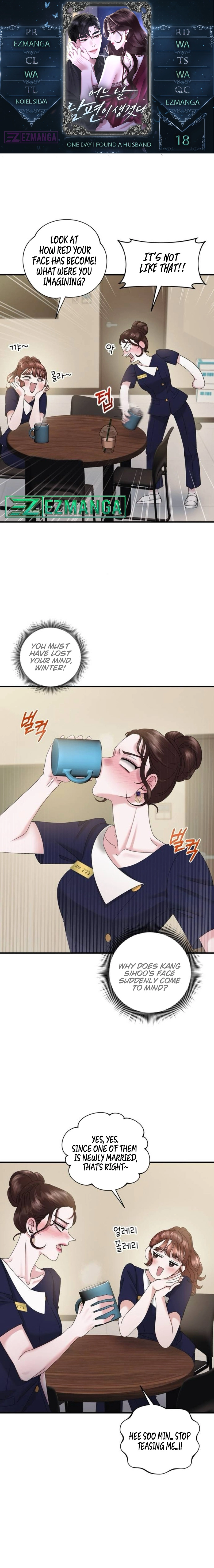 One Day I Found a Husband Chapter 18 - Page 1