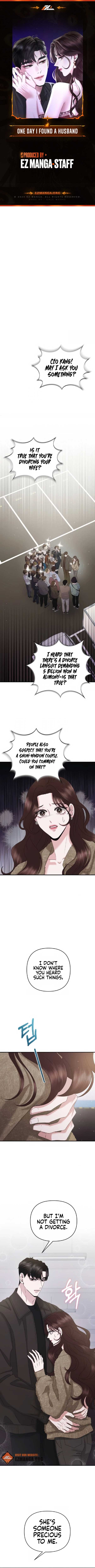 One Day I Found a Husband Chapter 47 - Page 1