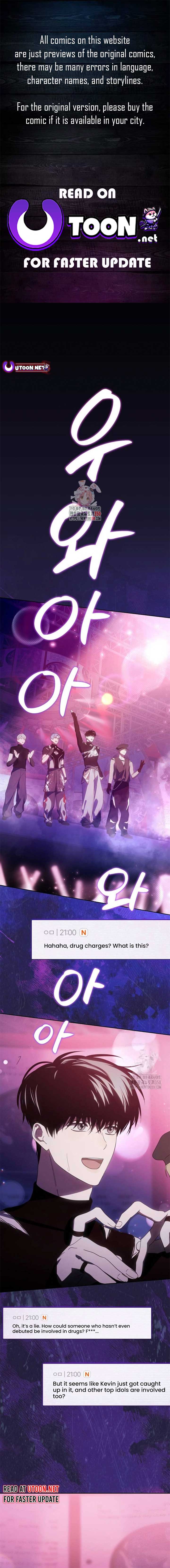 I Became the Youngest Member of Top Idol Chapter 40 - Page 1