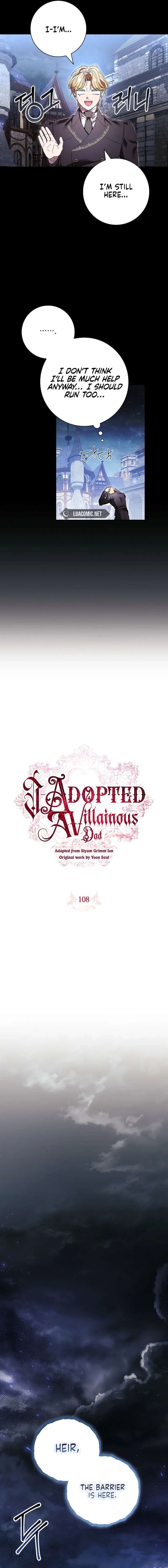 I Adopted a Villainous Dad Chapter 108 - Page 5