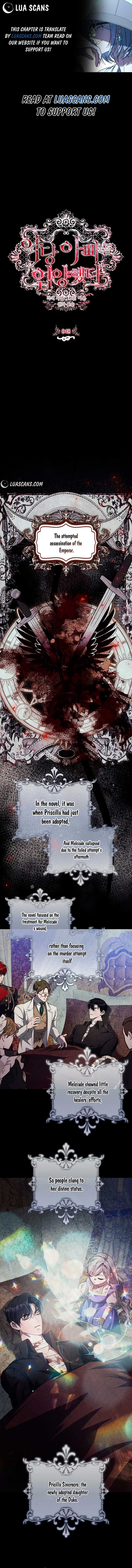 I Adopted a Villainous Dad Chapter 48 - Page 1