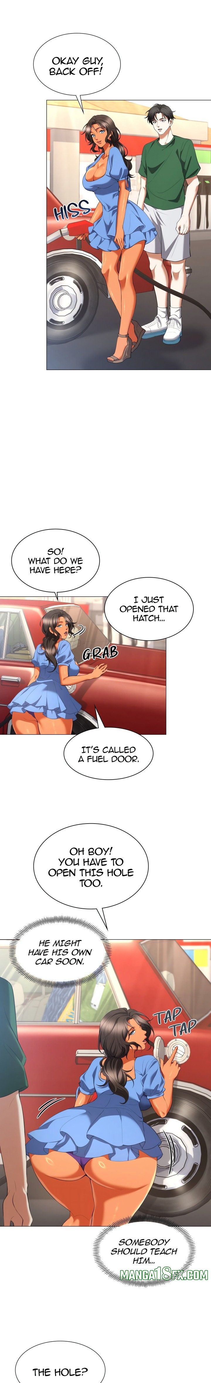 Backseat Trip with my Stepmother (Uncensored) Chapter 1 - Page 10