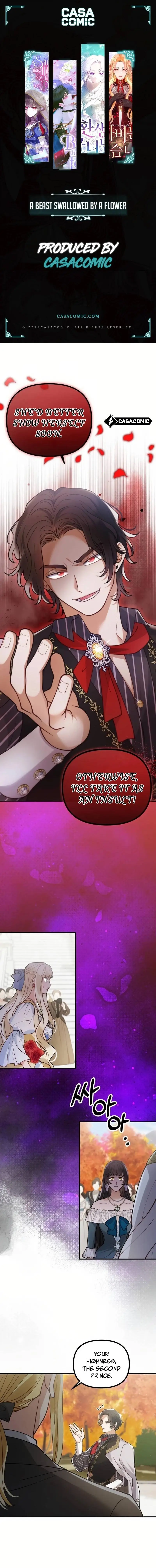 A Beast Swallowed by a Flower Chapter 69 - Page 1