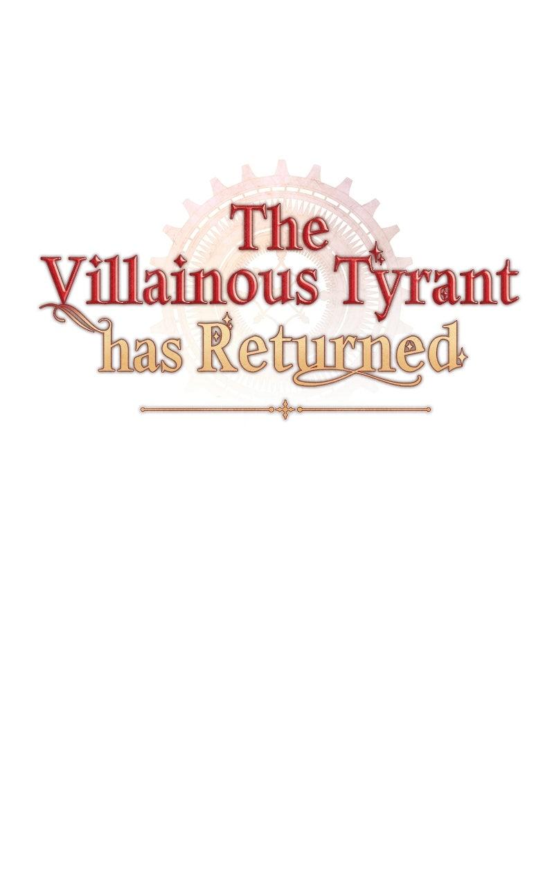 The villain tyrant has returned Chapter 83 - Page 166