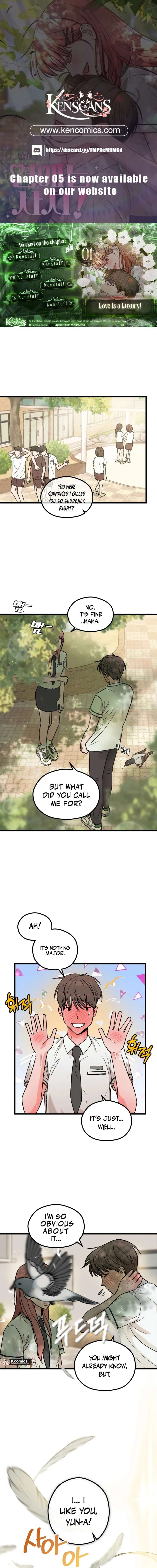 Love Is a Luxury! Chapter 1 - Page 1