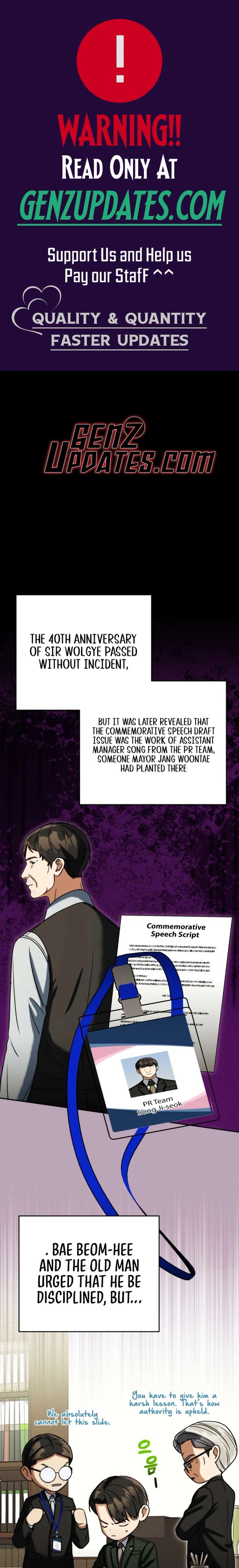 May the Congressman Protect You Chapter 68 - Page 1