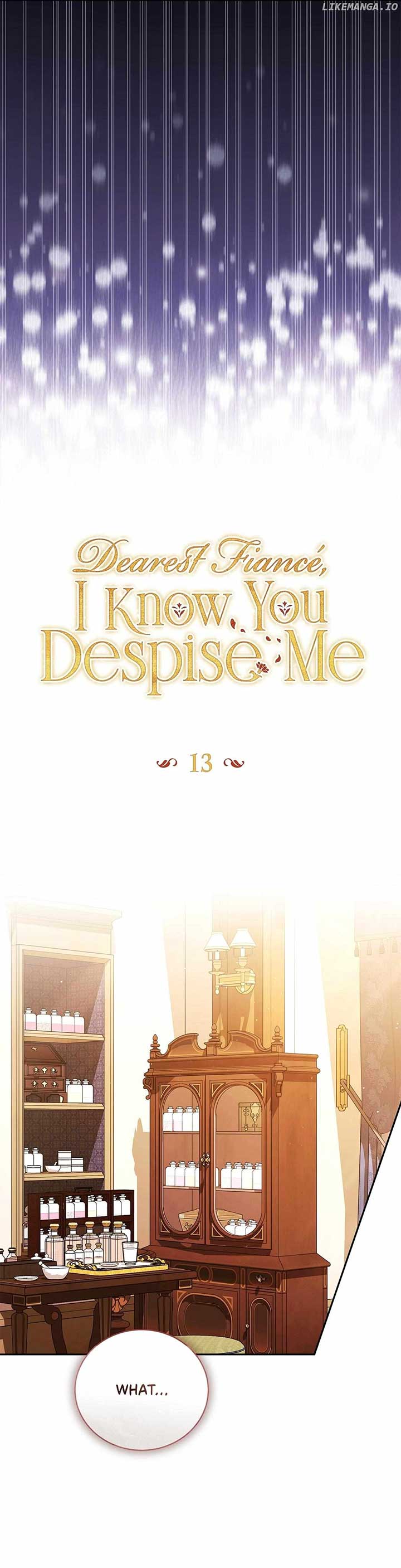 Dearest Fiancé, I Know You Despise Me [Official] Chapter 13 - Page 7