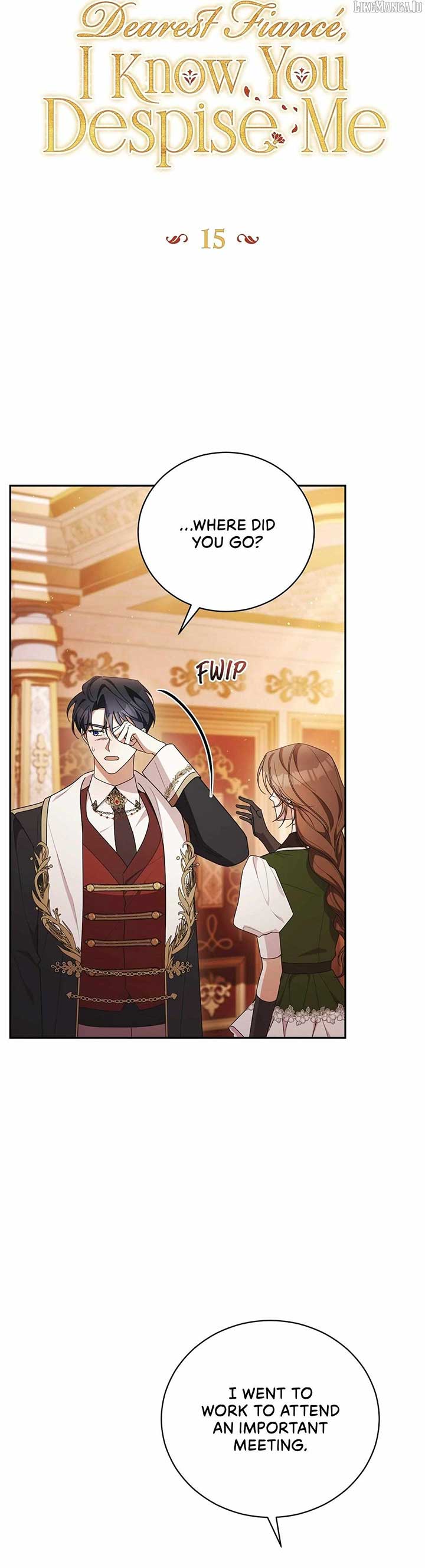 Dearest Fiancé, I Know You Despise Me [Official] Chapter 15 - Page 4