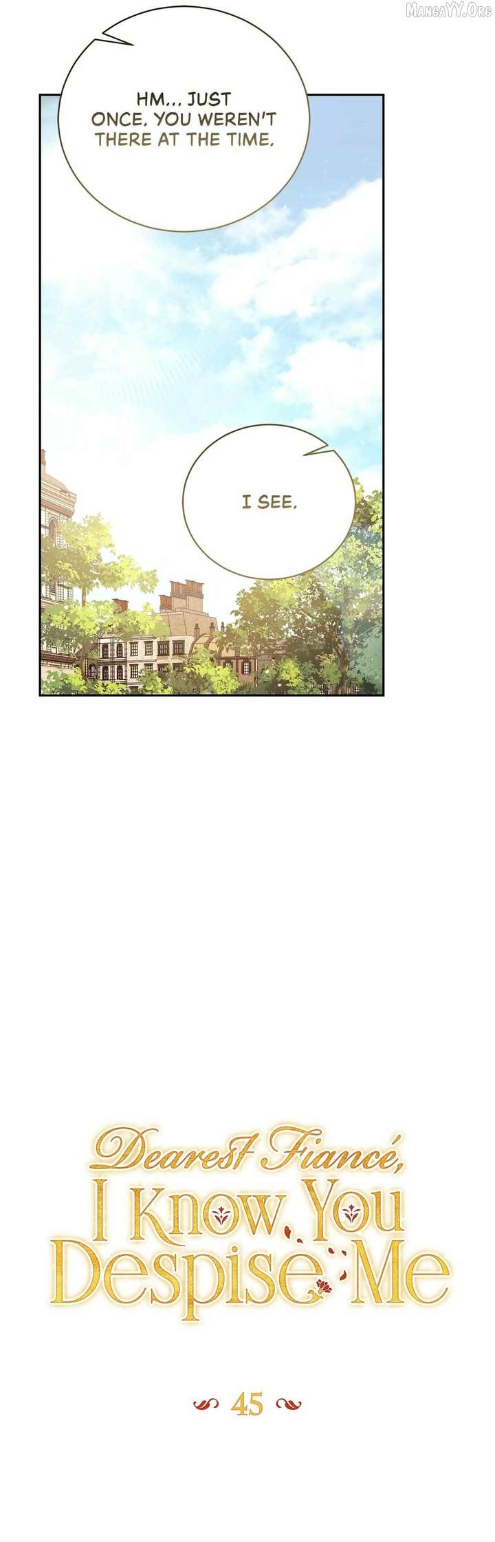 Dearest Fiancé, I Know You Despise Me [Official] Chapter 45 - Page 5