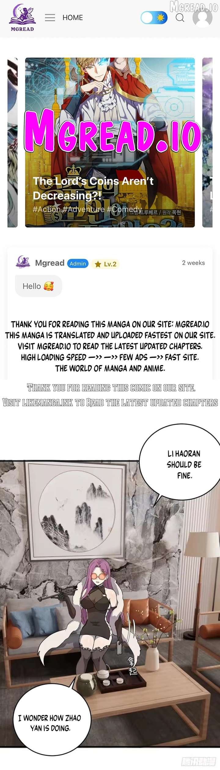 I Rely on My Harem to Conquer the World Chapter 113 - Page 1