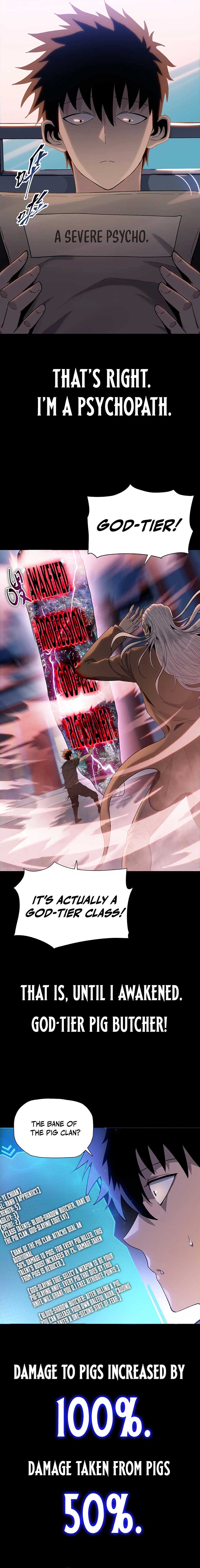 A Pig-Slaughtering Knife Cutting Through All Realms — Makes Sense, Right? Chapter 0 - Page 2