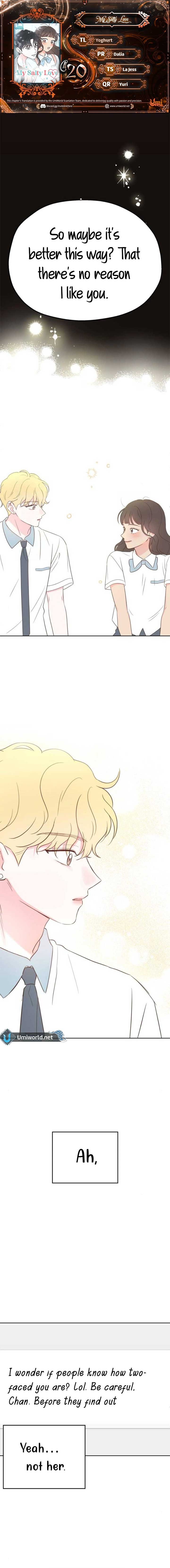 My Fake Love Chapter 20 - Page 1