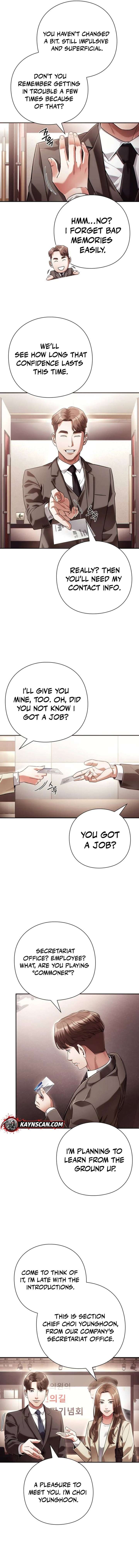 Office Worker Who Sees Fate Chapter 55 - Page 9