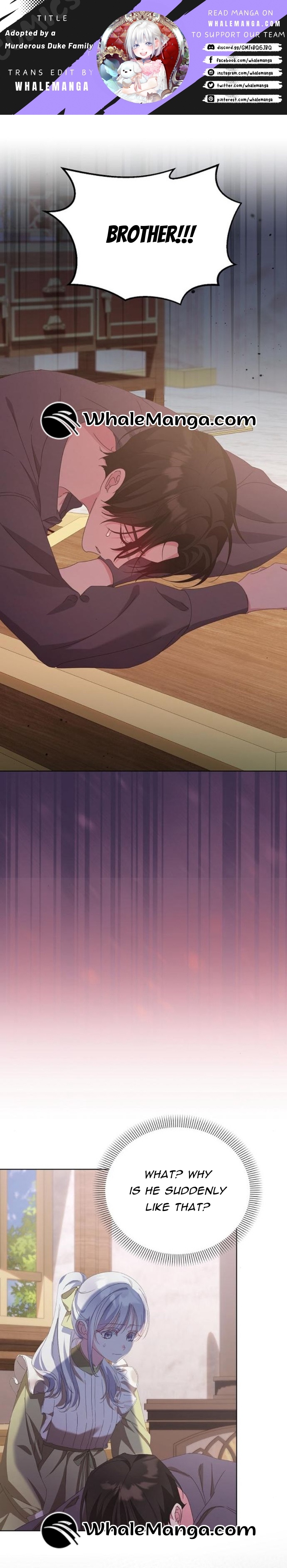 Adopted by a Murderous Duke Family Chapter 39 - Page 1