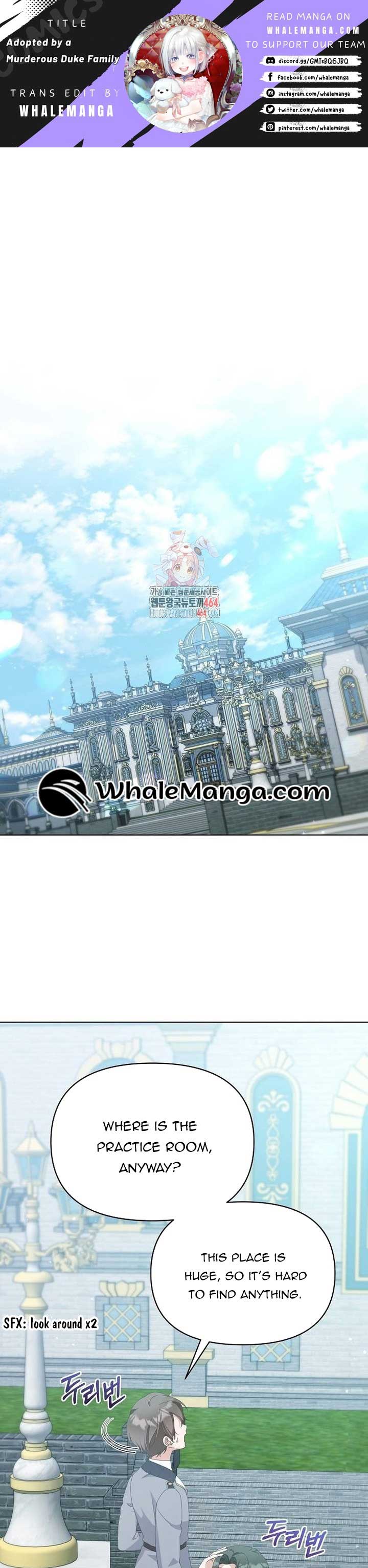 Adopted by a Murderous Duke Family Chapter 48 - Page 1