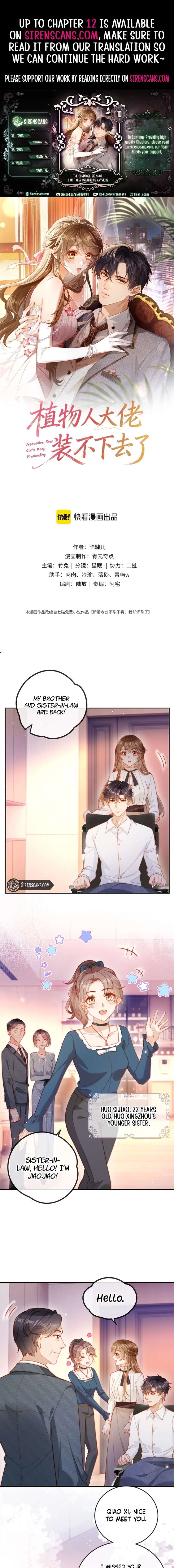 The Vegetative Bigshot Can’t Pretend Anymore Chapter 10 - Page 1