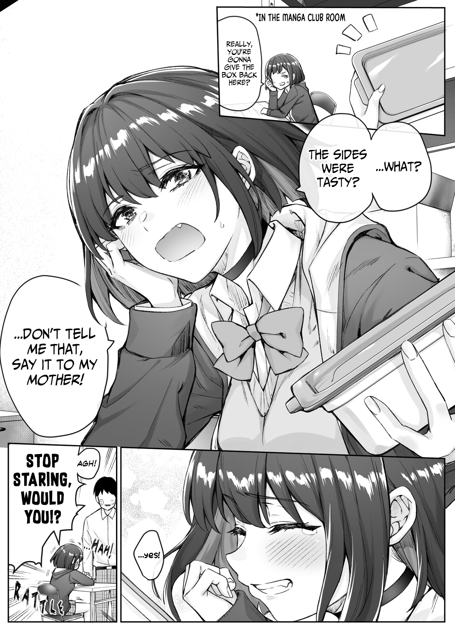 The Tsuntsuntsuntsuntsuntsun Tsuntsuntsuntsuntsundere Girl Getting Less And Less Tsun Day By Day Chapter 19 - Page 1