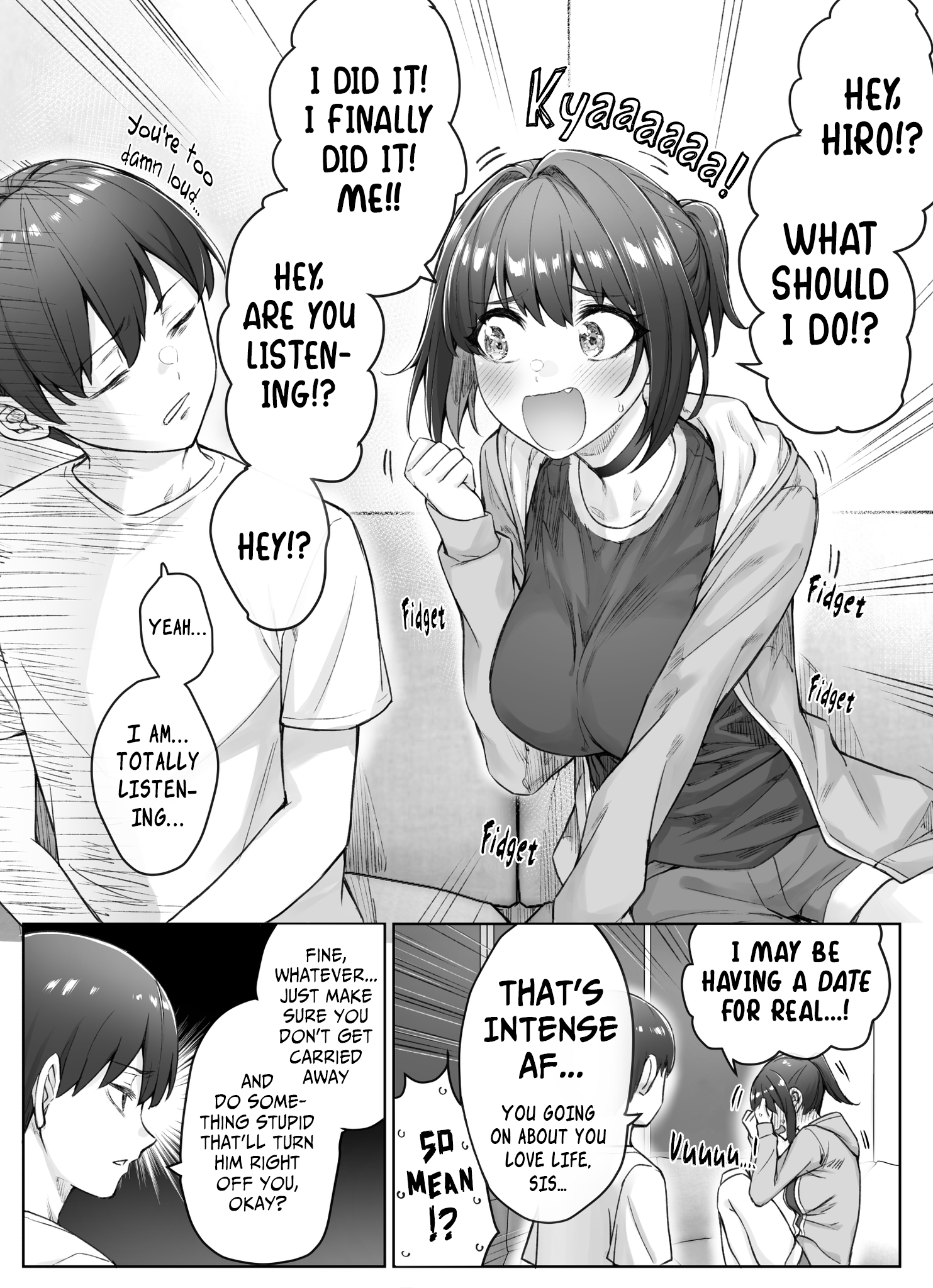 The Tsuntsuntsuntsuntsuntsun Tsuntsuntsuntsuntsundere Girl Getting Less And Less Tsun Day By Day Chapter 46 - Page 1