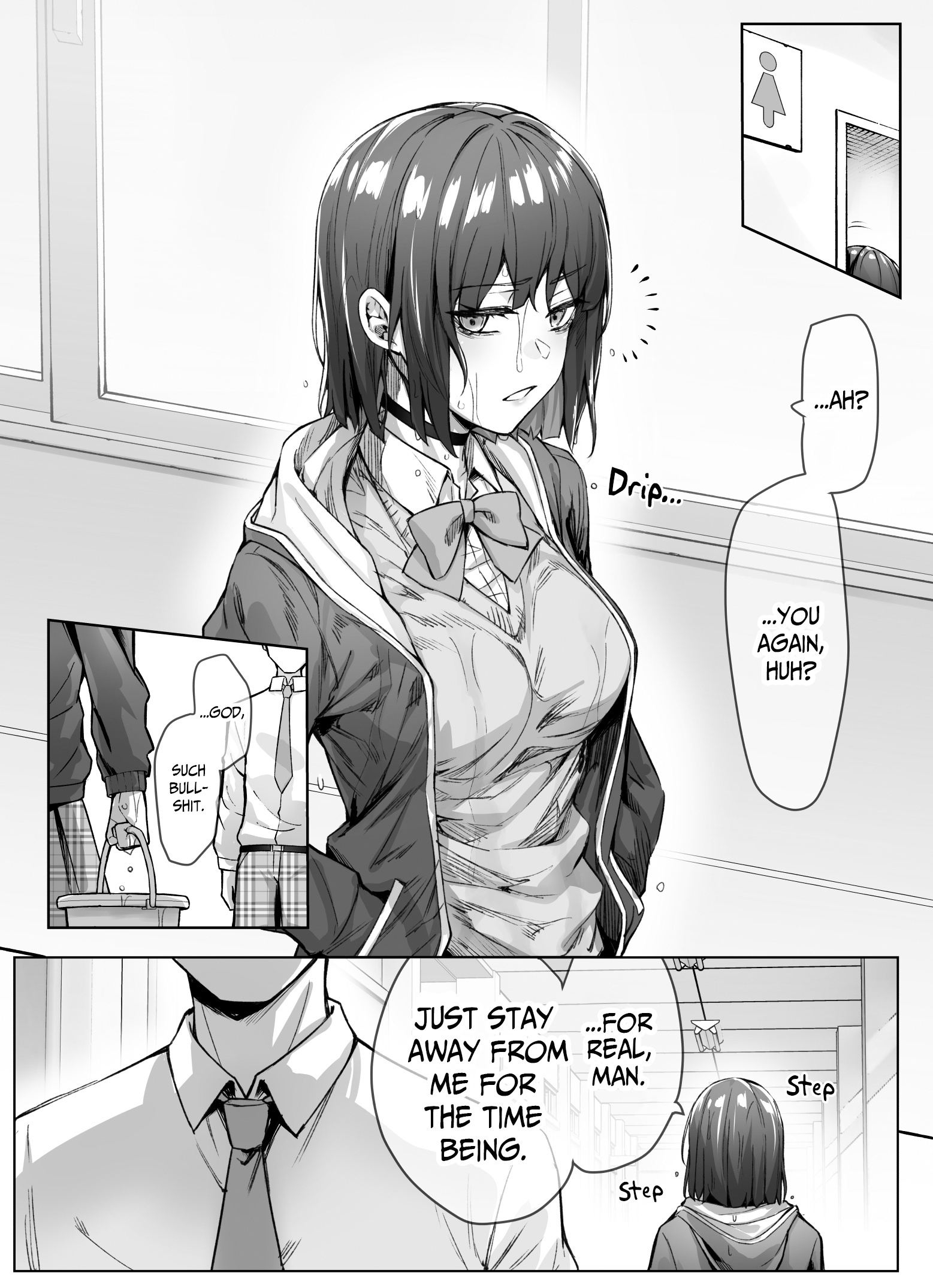 The Tsuntsuntsuntsuntsuntsun Tsuntsuntsuntsuntsundere Girl Getting Less And Less Tsun Day By Day Chapter 9 - Page 1