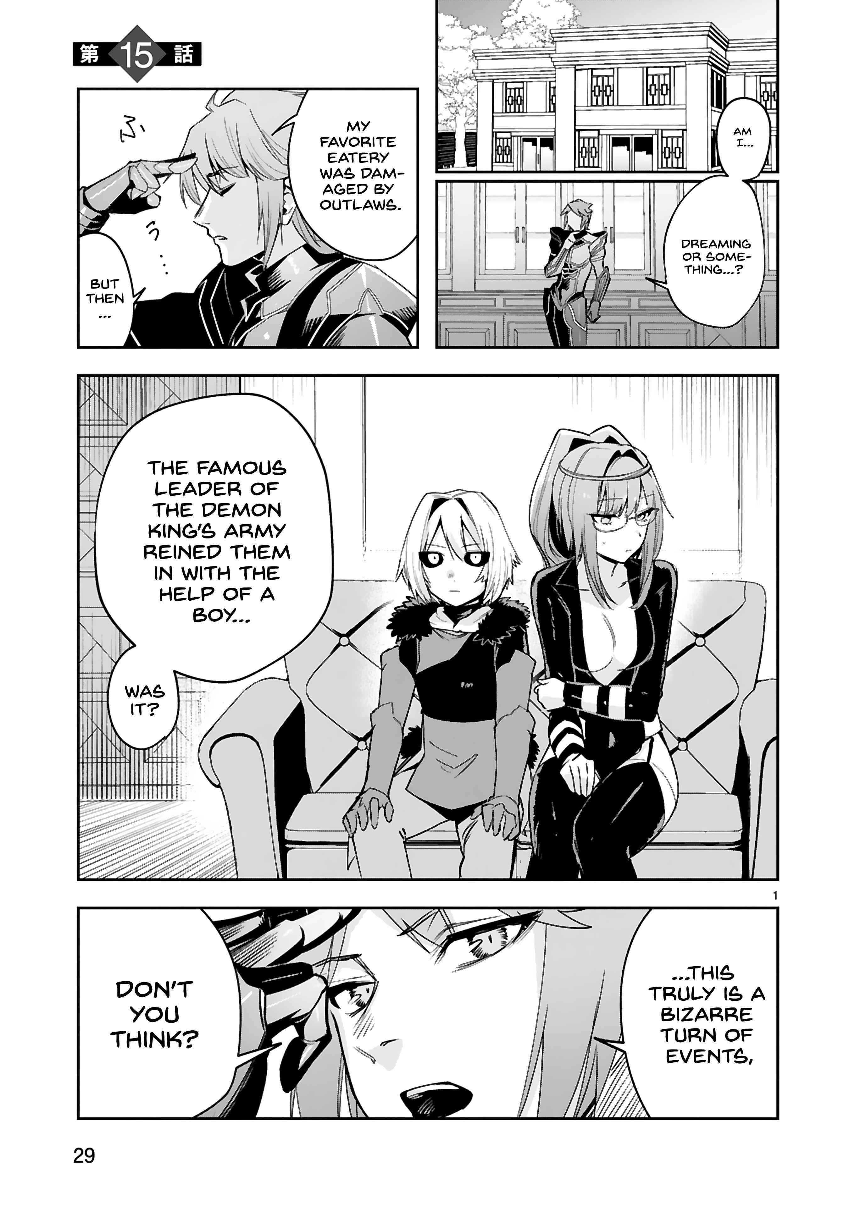 A Former Child Soldier Who Uses a Magic Sword Wants to Live with An Older Sister of a Former Enemy Executive Chapter 15 - Page 1