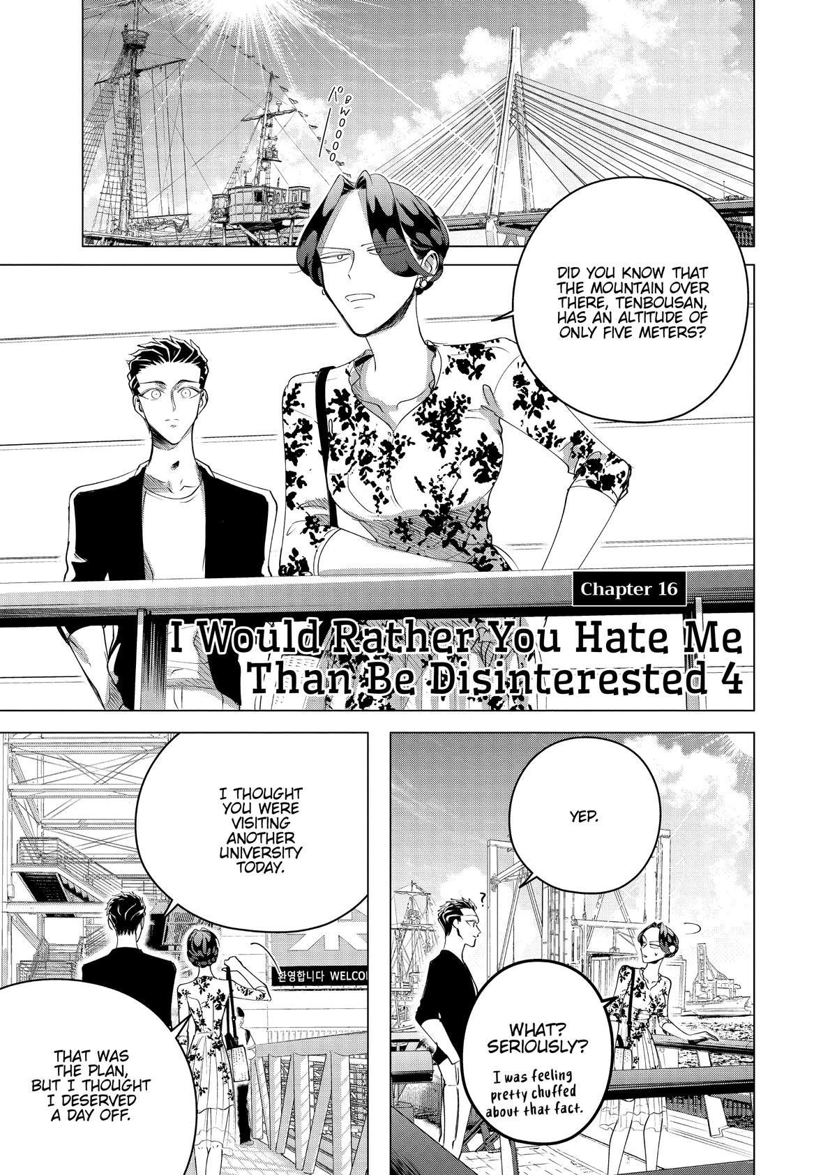 Yakuza Fiancé – Raise wa Tanin ga Ii Chapter 16 - Page 1