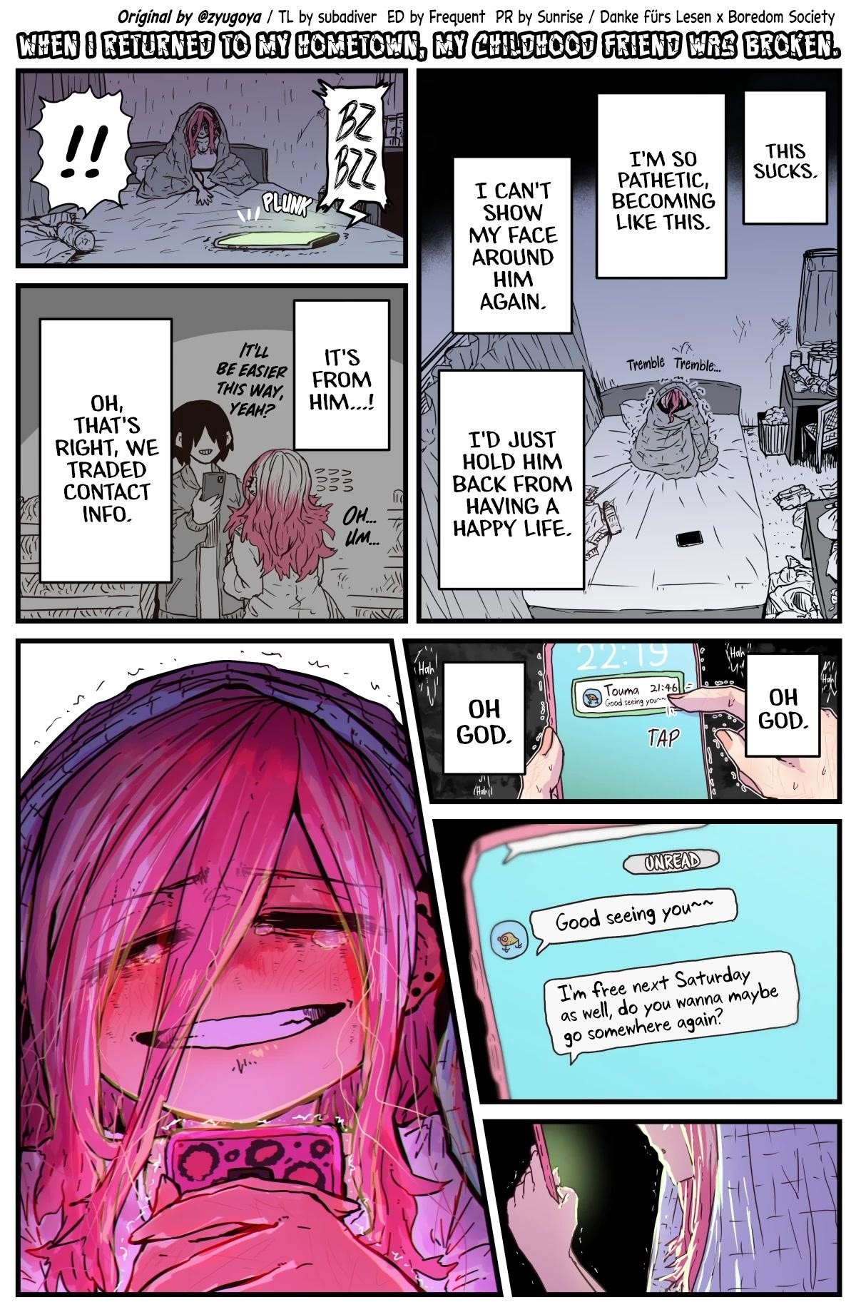 When I Returned To My Hometown, My Childhood Friend Was Broken Chapter 10 - Page 1