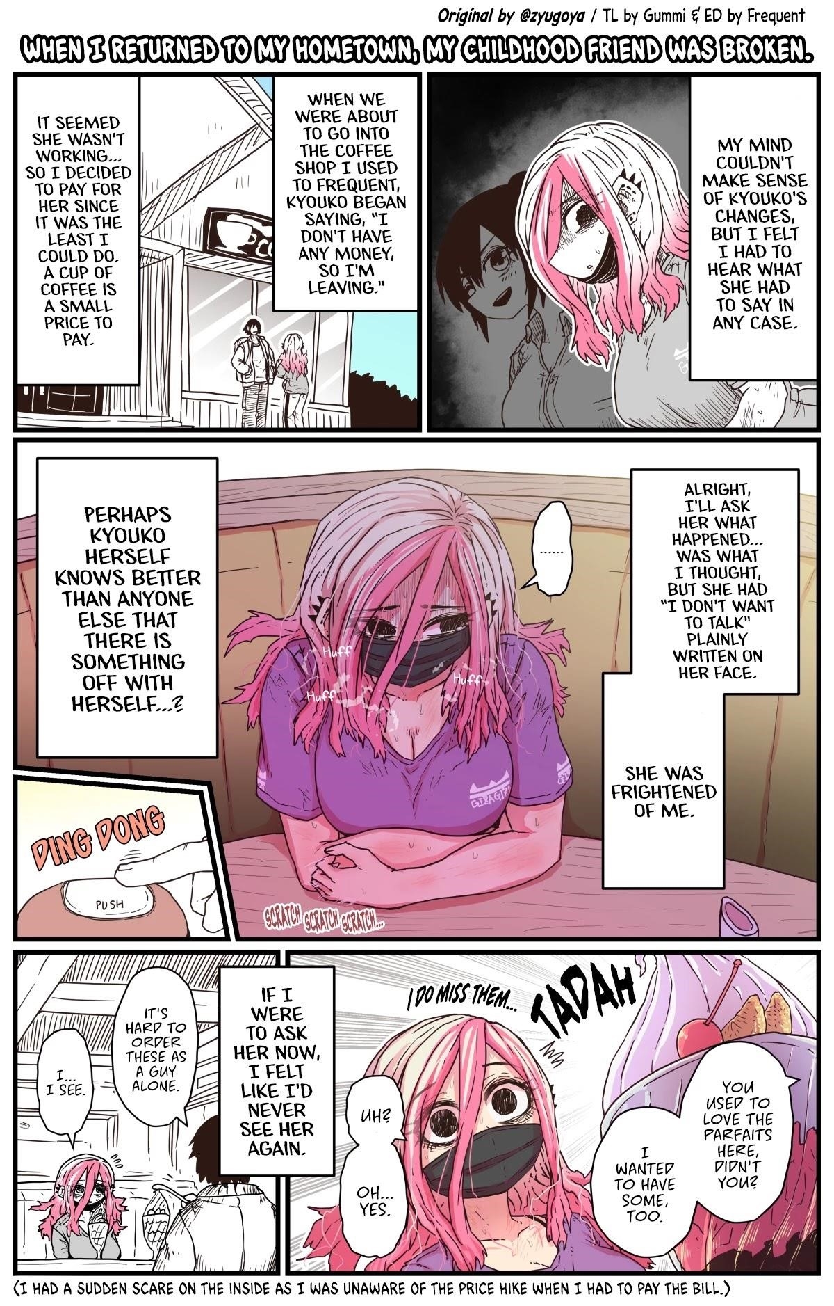 When I Returned To My Hometown, My Childhood Friend Was Broken Chapter 2 - Page 1