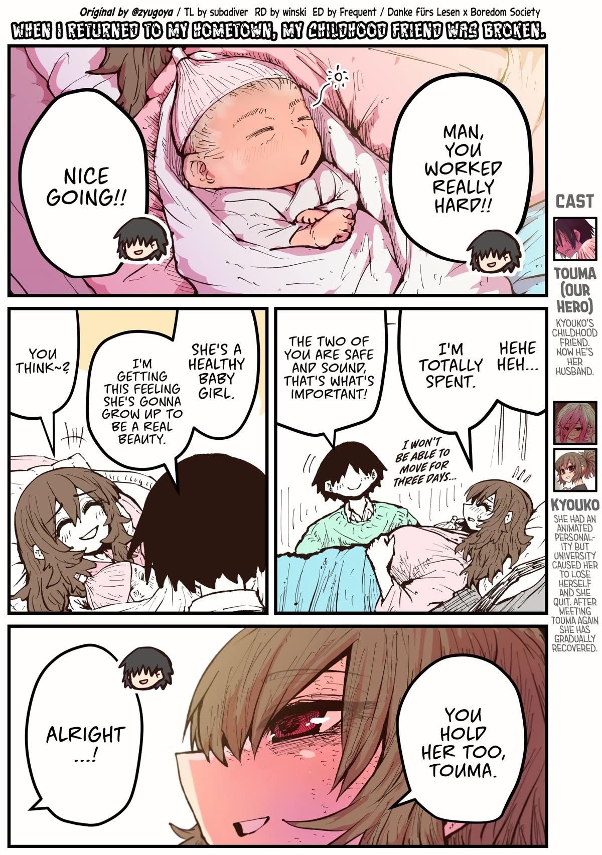 When I Returned To My Hometown, My Childhood Friend Was Broken Chapter 48 - Page 1