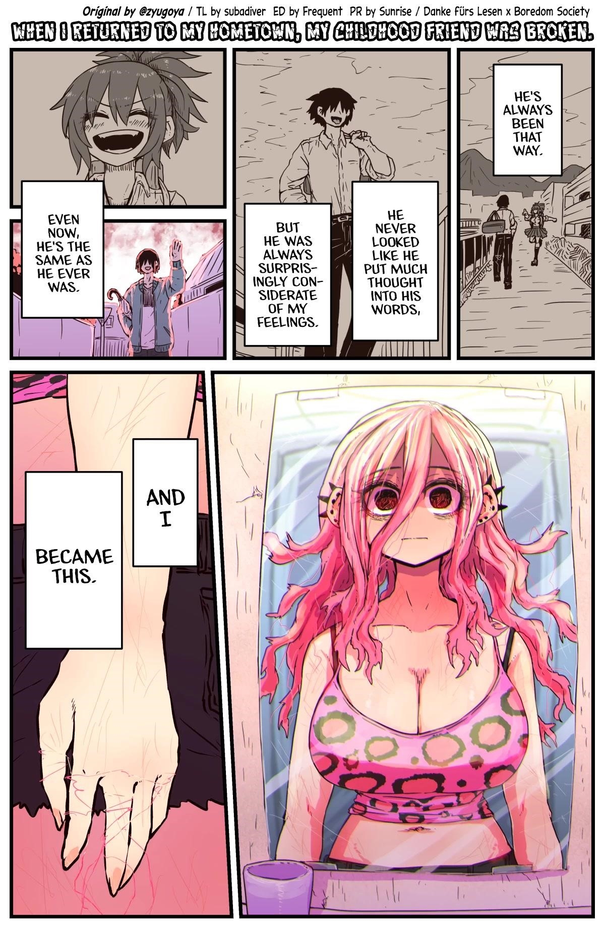 When I Returned To My Hometown, My Childhood Friend Was Broken Chapter 9 - Page 1