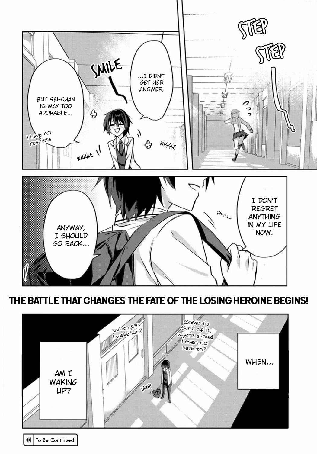 Since I’ve Entered the World of Romantic Comedy Manga, I’ll Do My Best to Make the Losing Heroine Happy Chapter 1 - Page 30