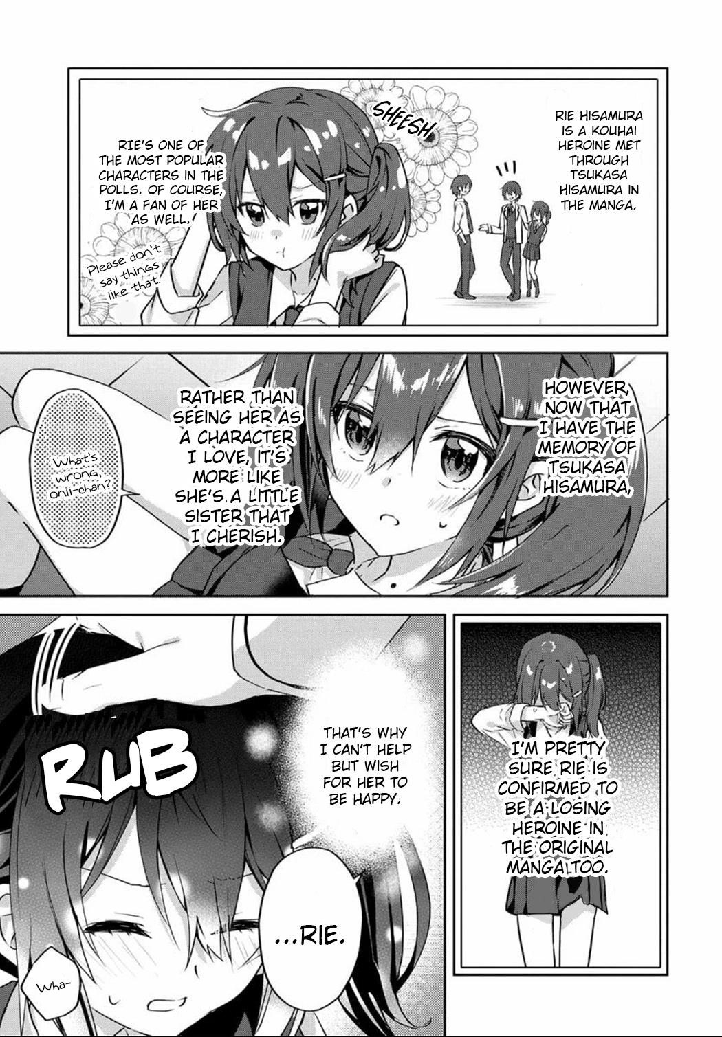 Since I’ve Entered the World of Romantic Comedy Manga, I’ll Do My Best to Make the Losing Heroine Happy Chapter 2 - Page 19